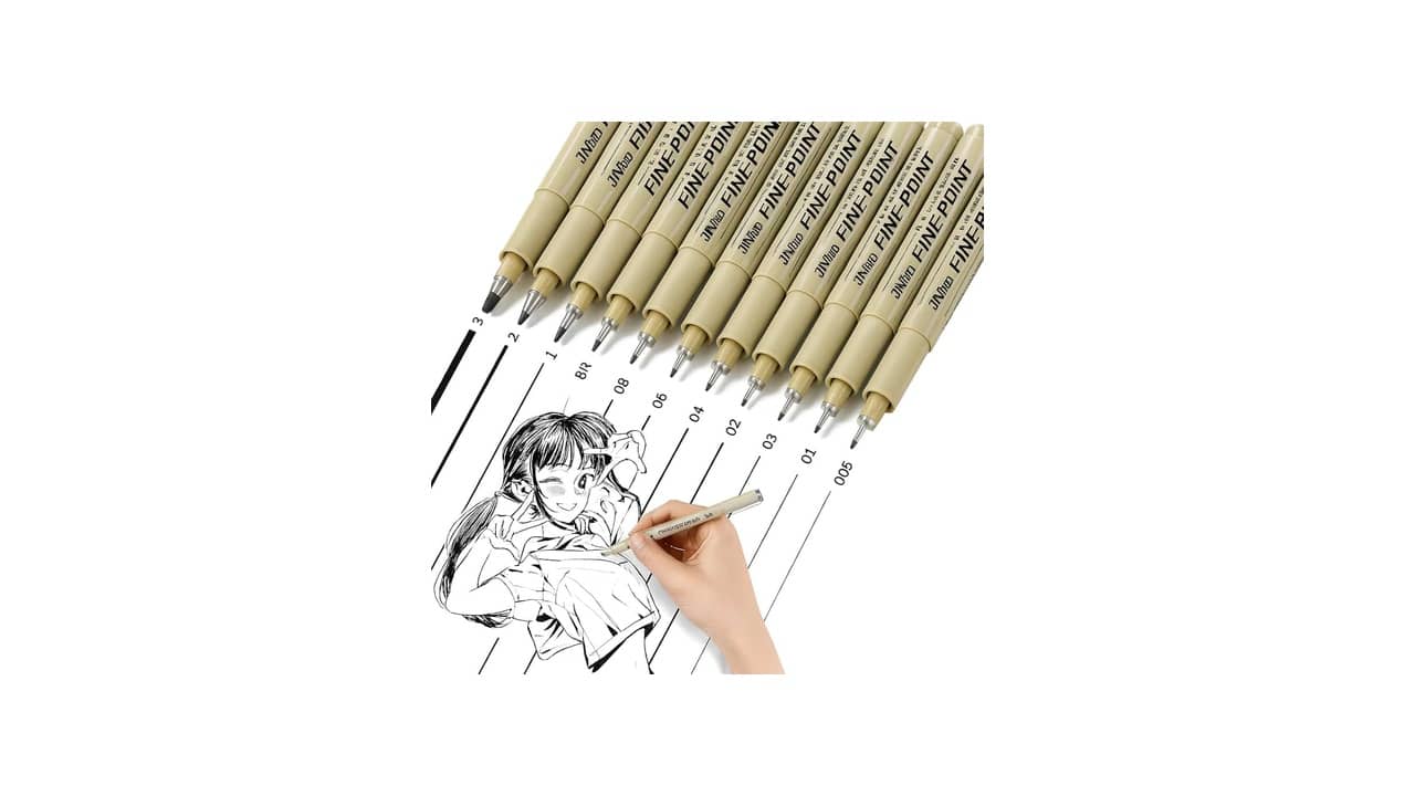 Melhor Caneta Nanquim: As 10 Profissionais Para Desenho