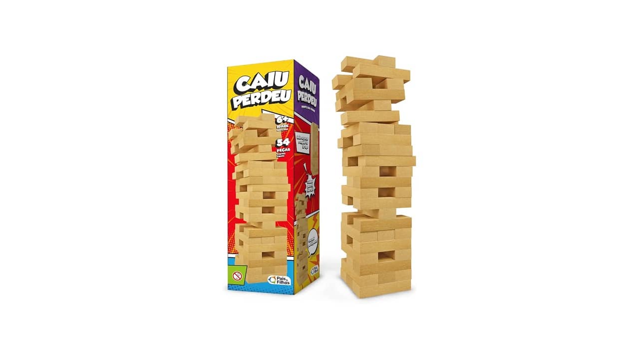 Melhor Jenga: A Versão Mais Durável e Engajante