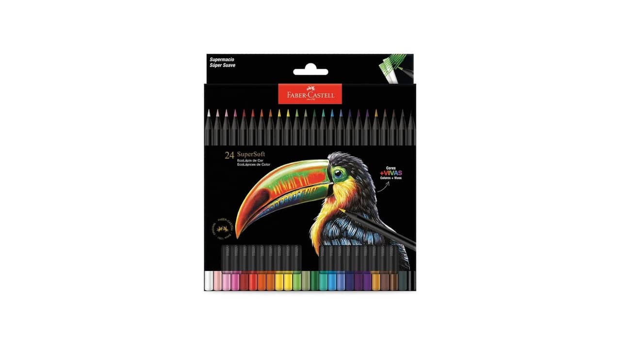 Melhor Lápis de Cor Faber-Castell: Análise Completa dos Modelos Supersoft