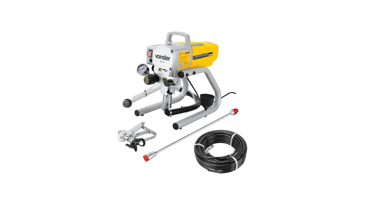 Melhor Opção de Máquina de Pintura Airless: Análise de 10 Modelos Exclusivos