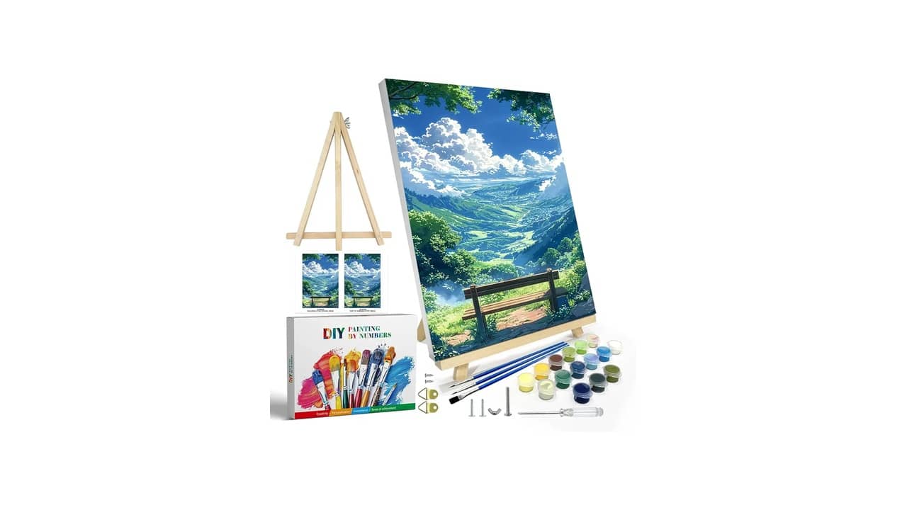 Melhor Pintura por Número: Kits para Adultos com Foco em Decoração