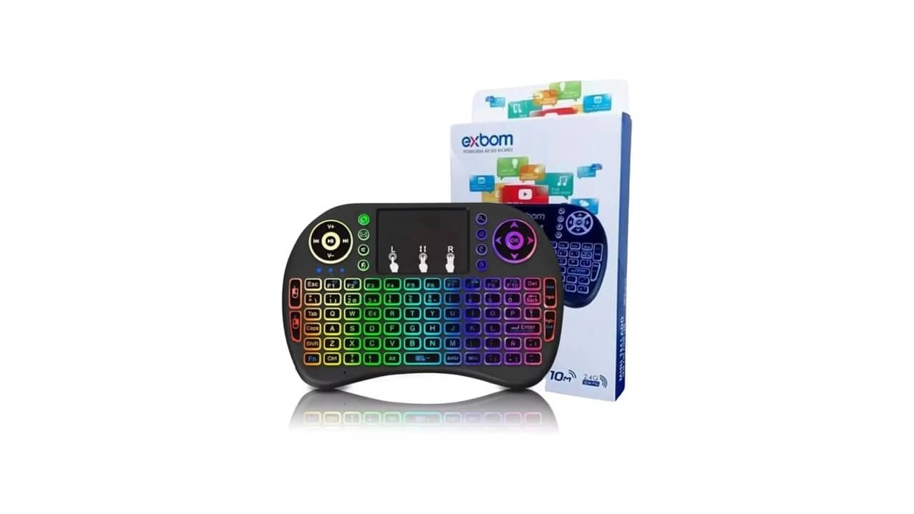 Melhor Teclado para Smart TV: 7 Opções com Touchpad