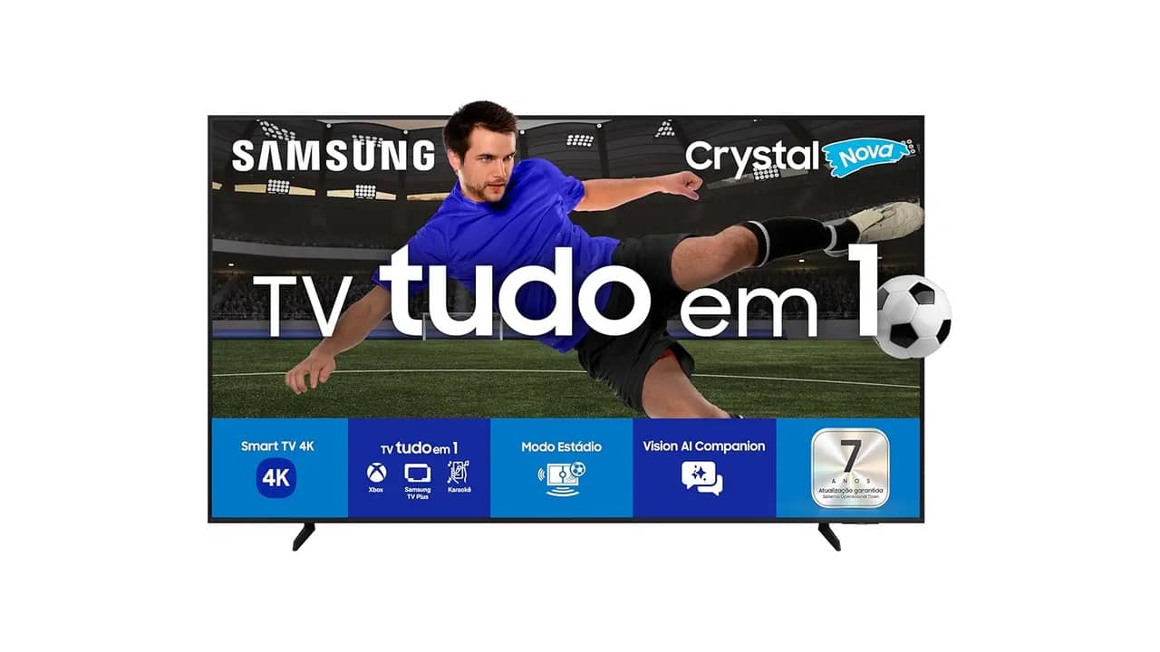 Melhor TV Samsung 50 Polegadas: Top 7 Modelos 4K com Inteligência Artificial